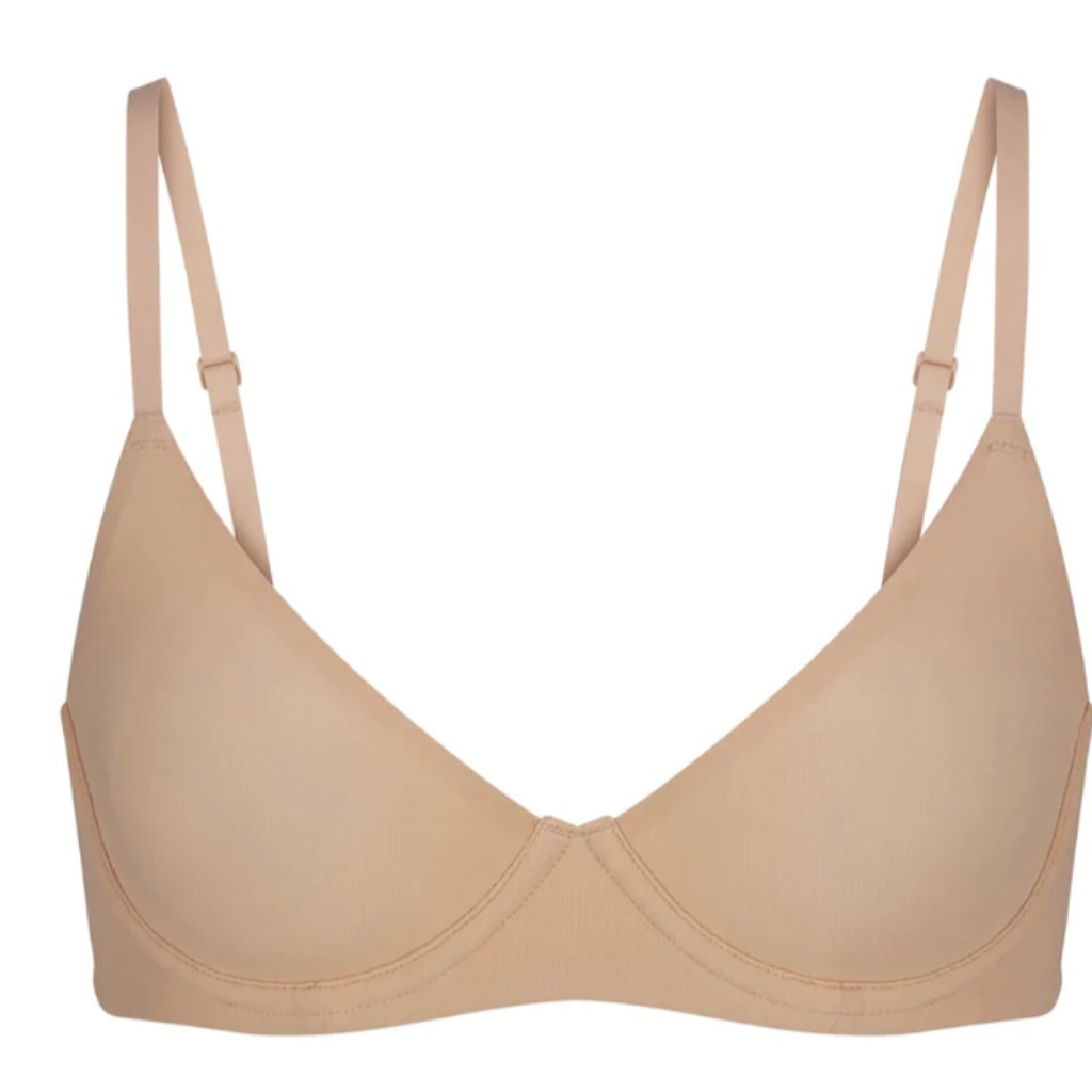 Skims Fits Everybody Unlined Demi Bra (Clay)